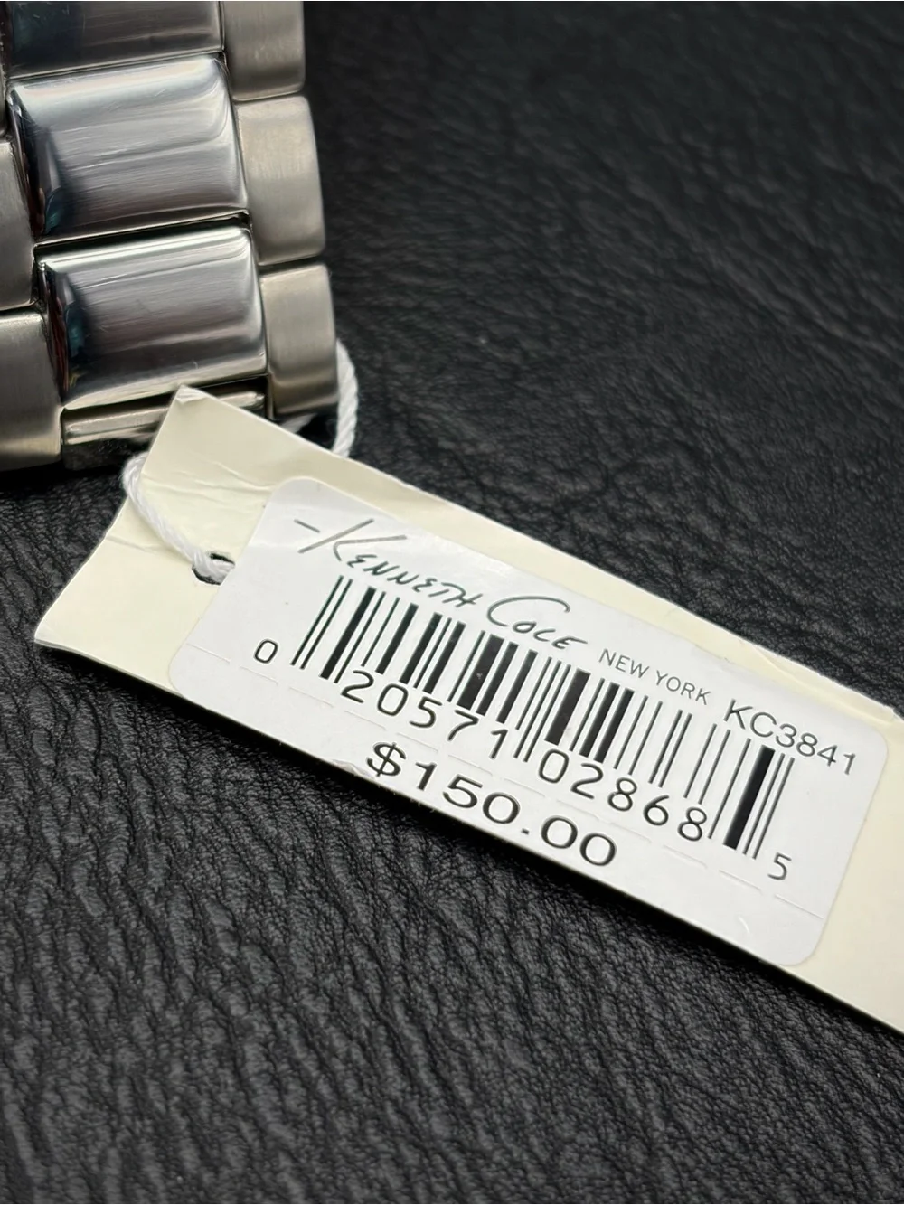 Kenneth Cole New York Stainless Steel Watch – Original Tag (NWOT/Flaws)